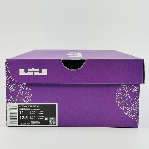 Nike Lebron Witness VIII \'Dunkin Donuts\' FB2239-104 Basketball Multi Size main image 16